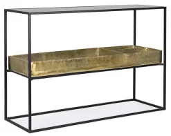 Bizzotto CONSOLLE CON CONTENITORE IN METALLO - MAVILA