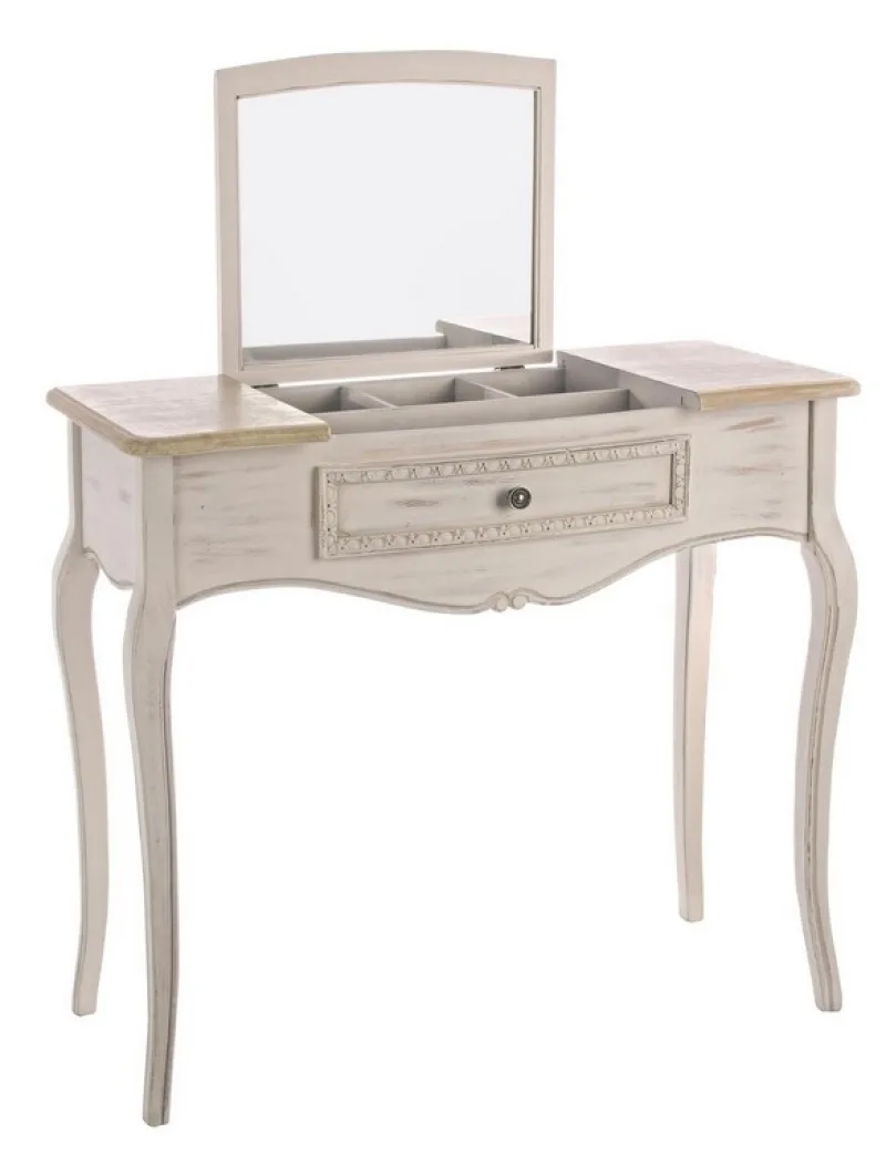 Clearance Bizzotto CONSOLLE IN LEGNO CON SPECCHIO - CLARISSE