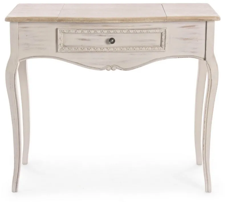 Clearance Bizzotto CONSOLLE IN LEGNO CON SPECCHIO - CLARISSE