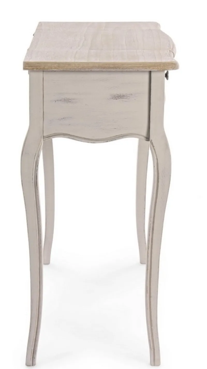 Clearance Bizzotto CONSOLLE IN LEGNO CON SPECCHIO - CLARISSE