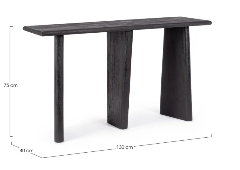 Sale Bizzotto CONSOLLE IN LEGNO NERO - ZACATECAS