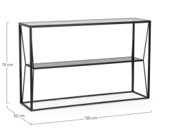 Discount Bizzotto CONSOLLE 120X32 - HYDRA
