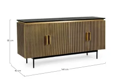 Outlet Bizzotto CREDENZA 4 ANTE - VIRAT