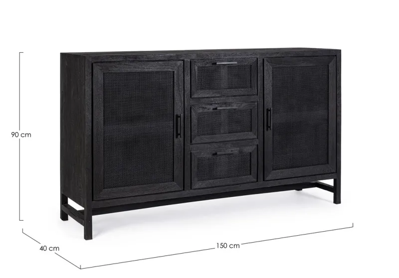 Bizzotto CREDENZA 2 ANTE IN LEGNO - WESTON