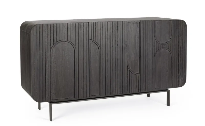 Discount Bizzotto CREDENZA 3 ANTE IN LEGNO - ORISSA