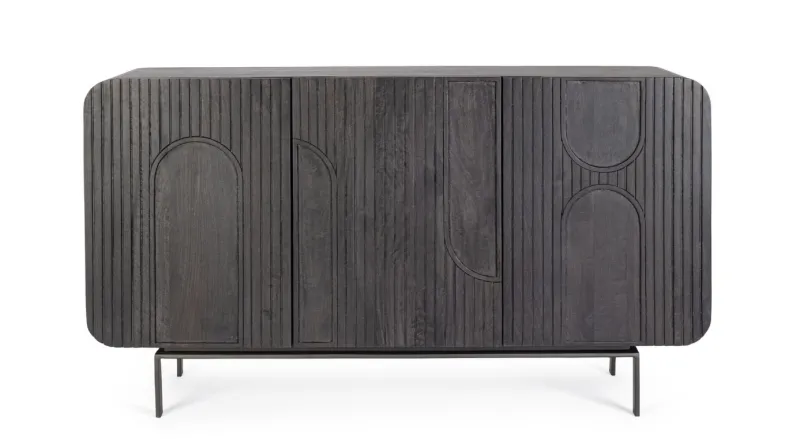 Discount Bizzotto CREDENZA 3 ANTE IN LEGNO - ORISSA