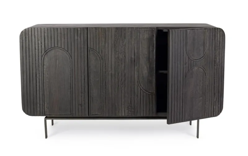 Discount Bizzotto CREDENZA 3 ANTE IN LEGNO - ORISSA