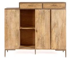 Bizzotto CREDENZA ALTA IN LEGNO - JAIDEV