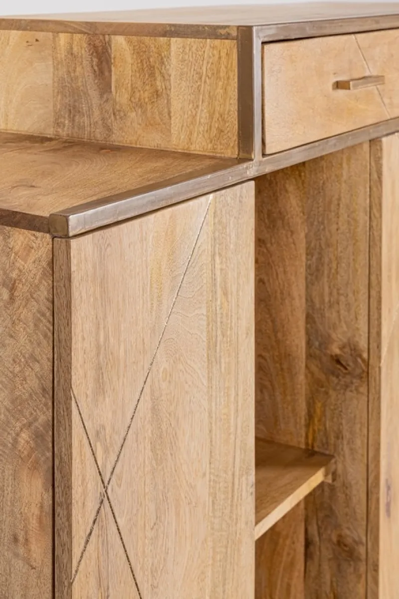 Bizzotto CREDENZA ALTA IN LEGNO - JAIDEV