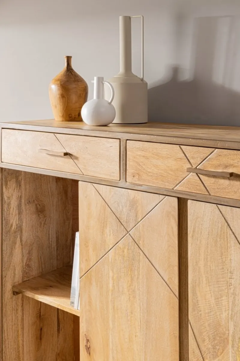 Bizzotto CREDENZA ALTA IN LEGNO - JAIDEV