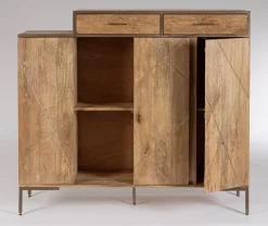 Bizzotto CREDENZA ALTA IN LEGNO - JAIDEV