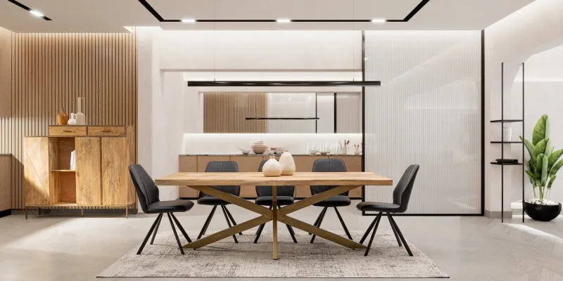 Bizzotto CREDENZA ALTA IN LEGNO - JAIDEV