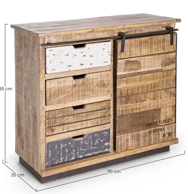 Online Bizzotto CREDENZA IN LEGNO 1 ANTA - TUDOR