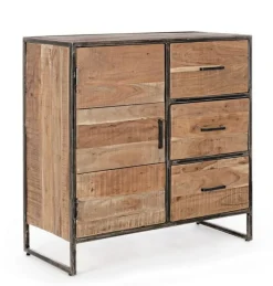 Bizzotto CREDENZA IN LEGNO 1 ANTA - ELMER