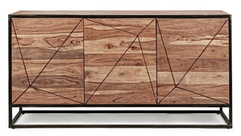 Best Bizzotto CREDENZA IN LEGNO 3 ANTE - EGON