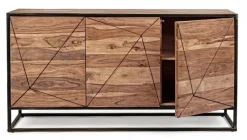 Best Bizzotto CREDENZA IN LEGNO 3 ANTE - EGON