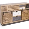 Outlet Bizzotto CREDENZA IN LEGNO 2 ANTE - TUDOR
