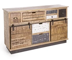 Outlet Bizzotto CREDENZA IN LEGNO 2 ANTE - TUDOR