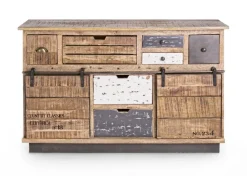 Outlet Bizzotto CREDENZA IN LEGNO 2 ANTE - TUDOR