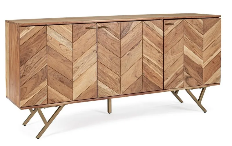 Online Bizzotto CREDENZA IN LEGNO 3 ANTE - RAIDA