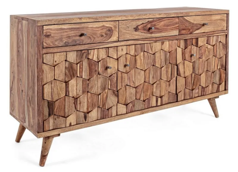 Bizzotto CREDENZA IN LEGNO 3 ANTE - KANT