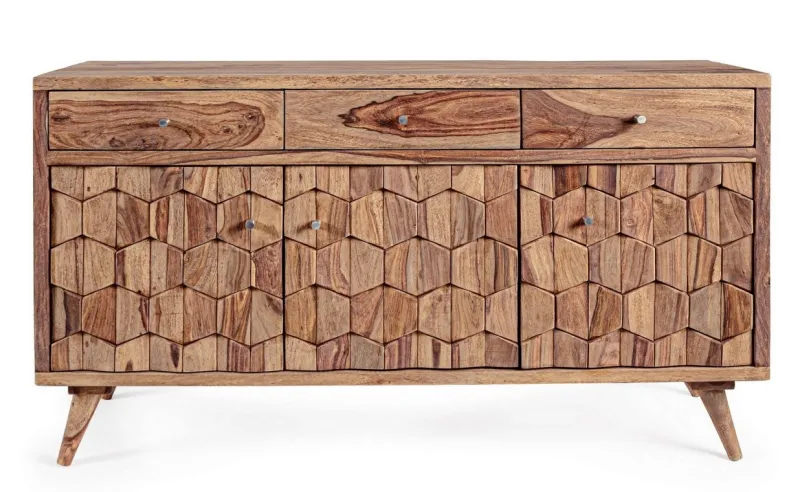 Bizzotto CREDENZA IN LEGNO 3 ANTE - KANT