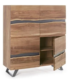 New Bizzotto CREDENZA IN LEGNO 2 ANTE - ARON