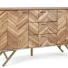 Discount Bizzotto CREDENZA IN LEGNO 2 ANTE - RAIDA