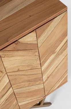 Discount Bizzotto CREDENZA IN LEGNO 2 ANTE - RAIDA