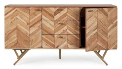 Discount Bizzotto CREDENZA IN LEGNO 2 ANTE - RAIDA
