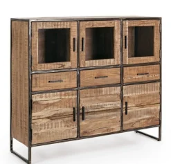 Sale Bizzotto CREDENZA IN LEGNO 6 ANTE - ELMER