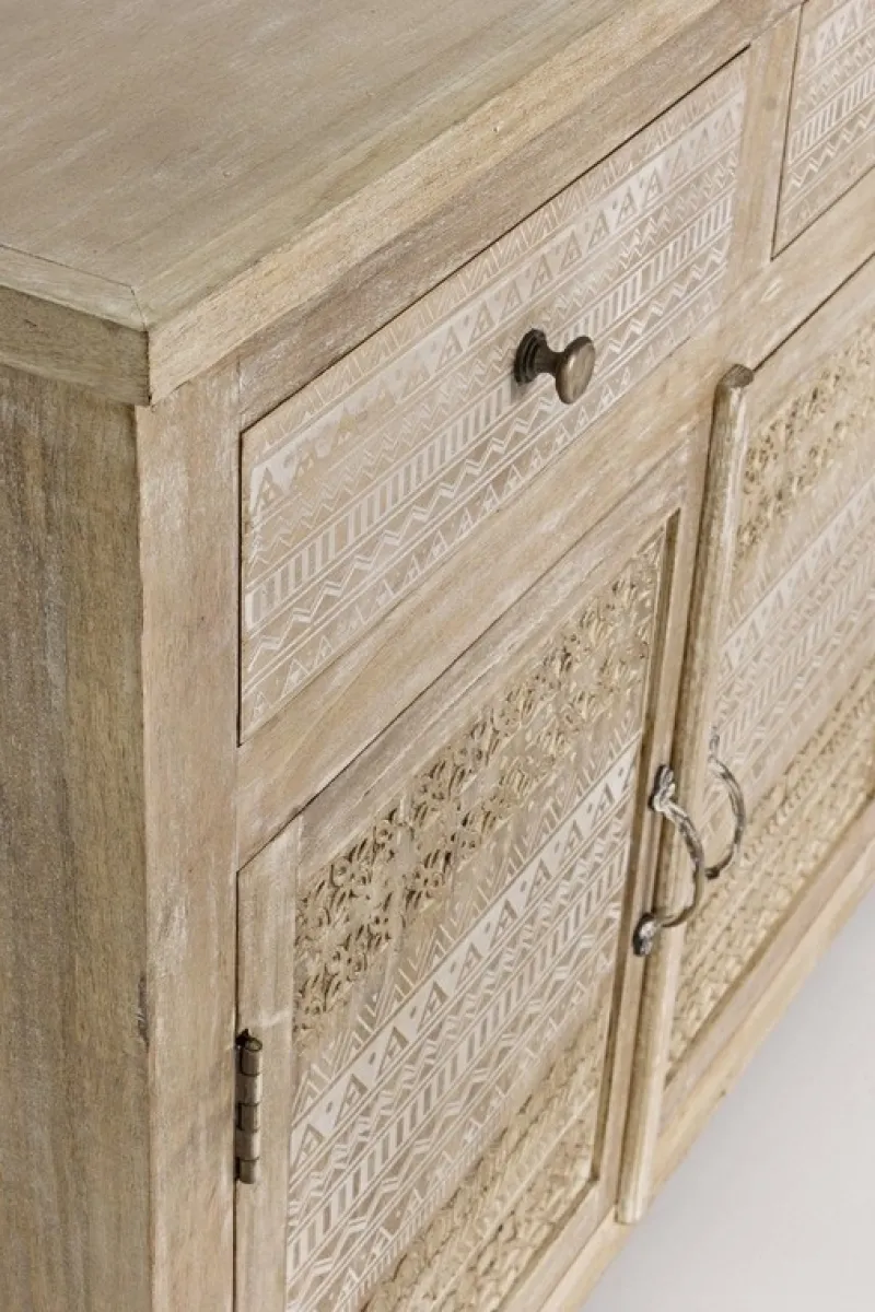 Clearance Bizzotto CREDENZA IN LEGNO 3 ANTE - MAYRA