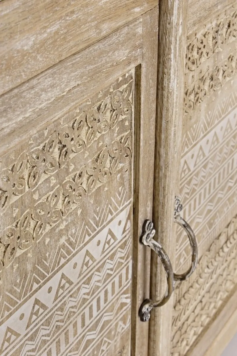 Clearance Bizzotto CREDENZA IN LEGNO 3 ANTE - MAYRA