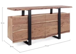 New Bizzotto CREDENZA IN LEGNO - ARTUR
