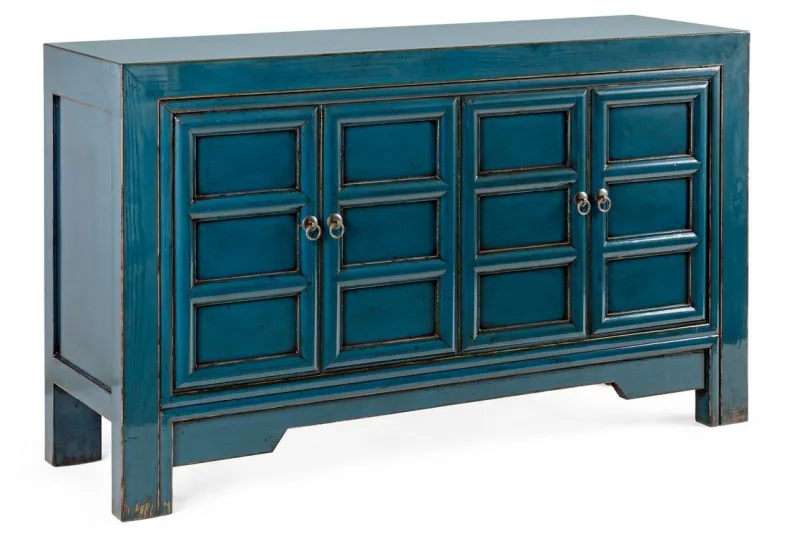 Sale Bizzotto CREDENZA IN LEGNO BLU - JINAN