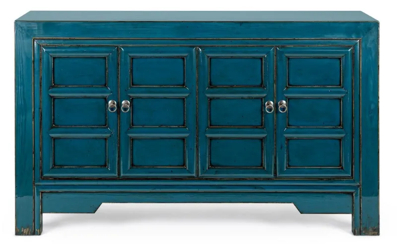 Sale Bizzotto CREDENZA IN LEGNO BLU - JINAN