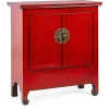 Sale Bizzotto CREDENZA IN LEGNO ROSSO - JINAN