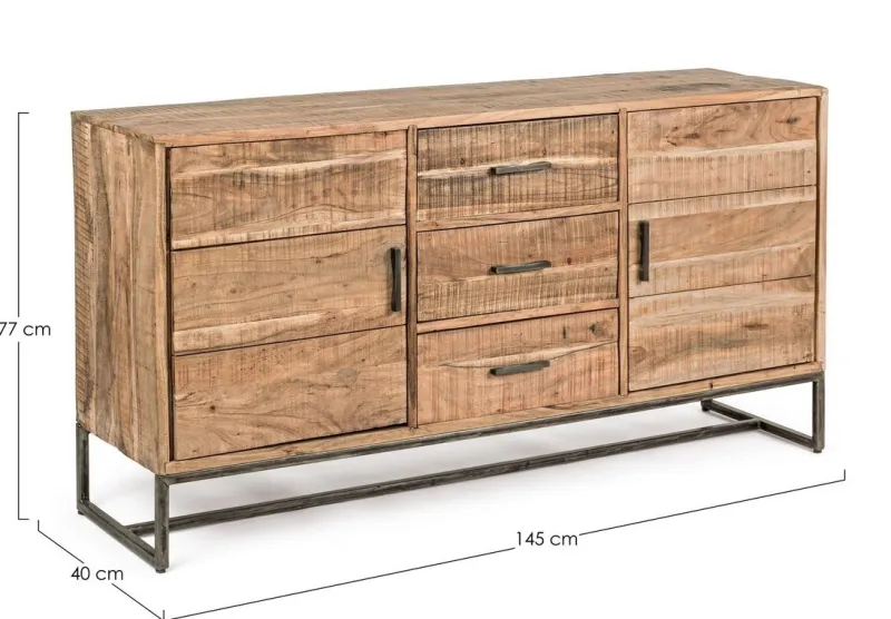 Best Bizzotto CREDENZA IN LEGNO S - ELMER