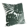 Clearance Bizzotto CUSCINO CON RICAMO FOGLIE 45X45