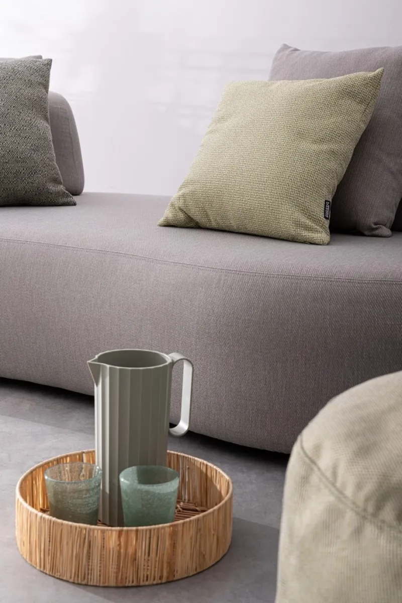 Clearance Bizzotto CUSCINO DILANA VERDE MELANGE 10 45X45