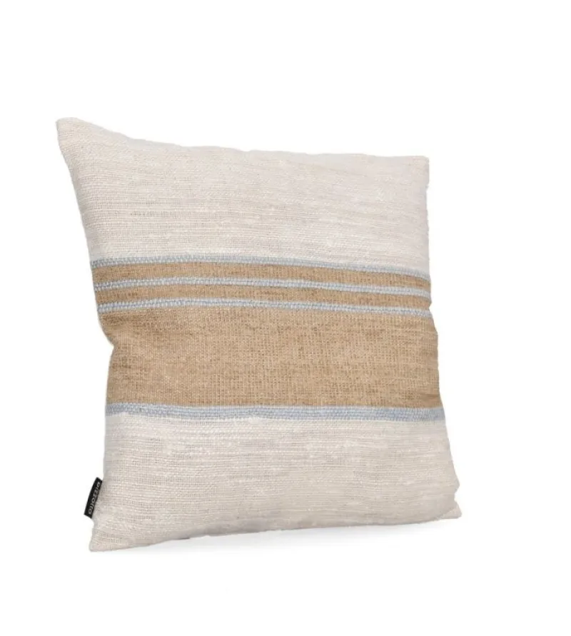 Best Bizzotto CUSCINO KARADA CREMA NATURALE BLU 45X45