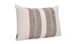 Clearance Bizzotto CUSCINO MUHAR CREMA BLU NATURALE 60X40
