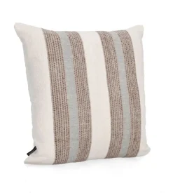 Outlet Bizzotto CUSCINO MUHAR CREMA BLU NATURALE 50X50