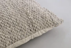 Outlet Bizzotto CUSCINO NIRMAL BLU-NATURALE 80X80