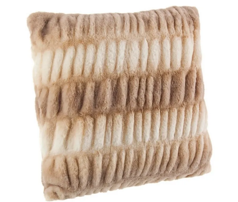 Clearance Bizzotto CUSCINO SHIRRING MARRONE-CREMA 45X45