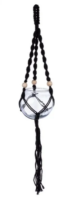 Outlet Bizzotto C.VASO SOSPESO PERUVIAN C-VT NERO