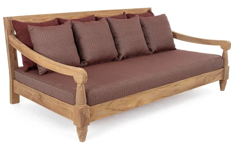 Clearance Bizzotto DAYBED C-C BALI WINE - FSC