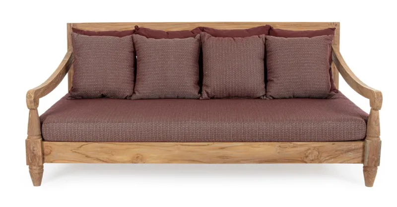 Clearance Bizzotto DAYBED C-C BALI WINE - FSC
