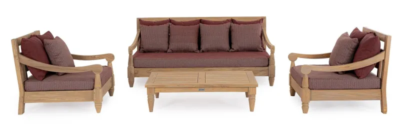 Clearance Bizzotto DAYBED C-C BALI WINE - FSC