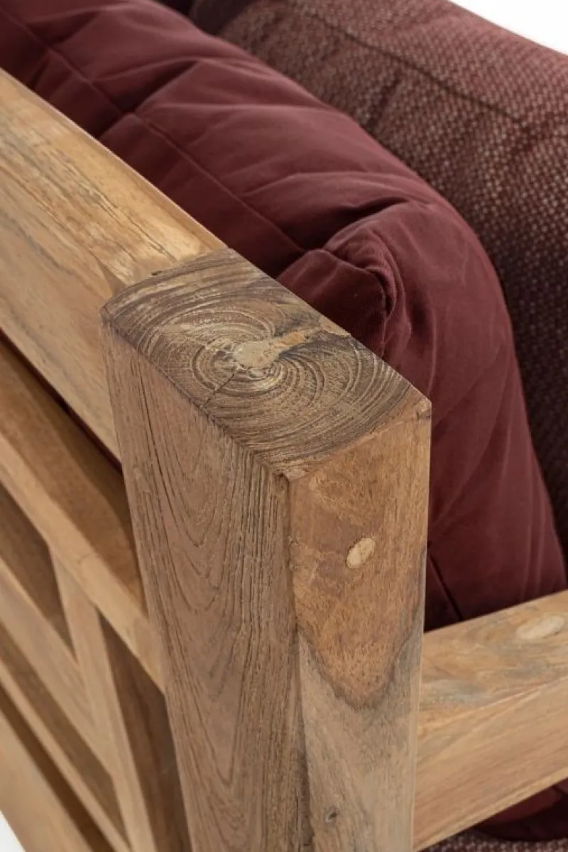 Clearance Bizzotto DAYBED C-C BALI WINE - FSC